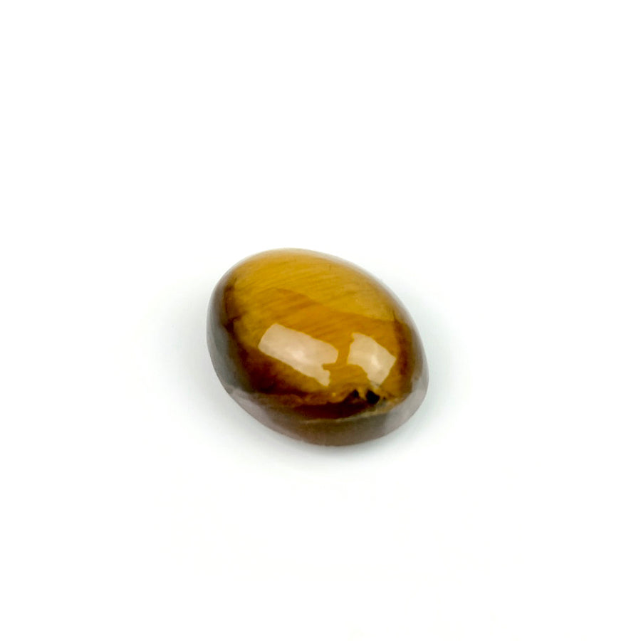 Cabochon pierre naturelle Ovale 8 x 10mm Oeil de Tigre