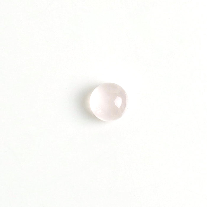 Cabochon pierre naturelle Rond 6mm Quartz rose