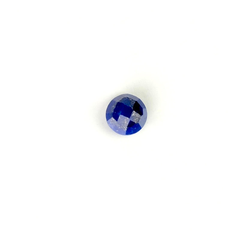 Cabochon Facetté en pierre naturelle Rond 6mm Lapis Lazuli